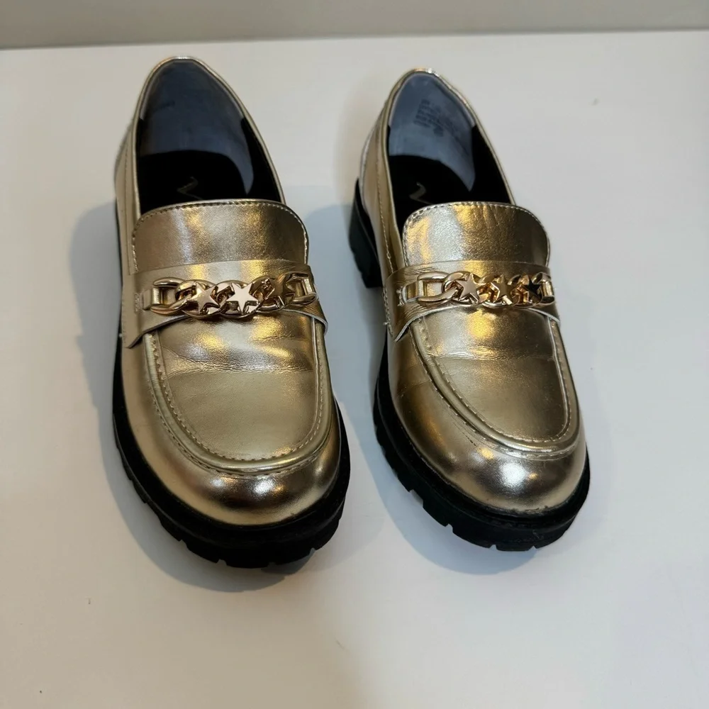 Nina Girls' Aimee gold shoe size 13
